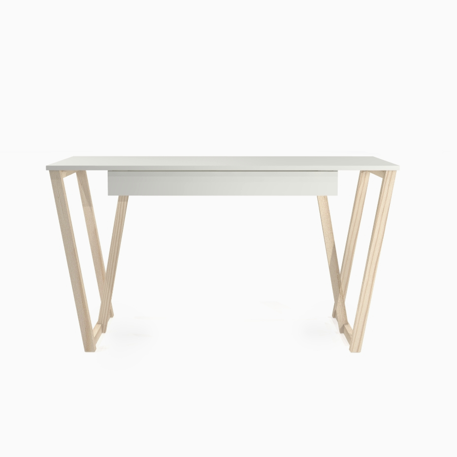 biurko-z-pojemną-szufladą-w-stylu-skandynawskim-seria-simple-biały-blat-drewniany-stelaż-lakierowany-bezbarwnie
